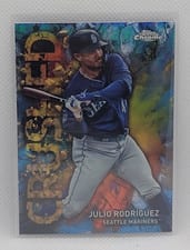2023 Topps Chrome Update Crushed Julio Rodríguez #C-2 card