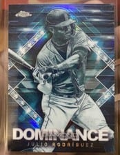 2023 Topps Chrome Update Diamond Dominance Julio Rodríguez #DD-2 card