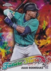 2023 Topps Chrome Update Future Stars Julio Rodríguez #FSU-1 card
