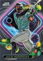 2023 Topps Cosmic Chrome Base Set Julio Rodríguez #44 card