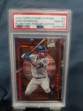 2023 Topps Cosmic Chrome Planetary Pursuit Jupiter Julio Rodríguez #PPJ-9 card