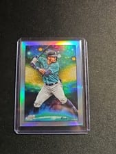 2023 Topps Cosmic Chrome Stars in the Night Julio Rodríguez #STN-7 card