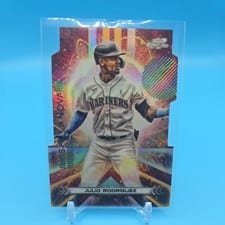 2023 Topps Cosmic Chrome Stella Nova Julio Rodríguez #STN-8 card