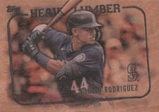 2023 Topps Heavy Lumber Julio Rodriguez #HL-5 card
