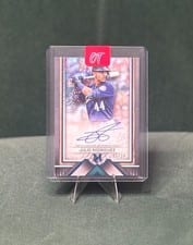 2023 Topps Museum Collection Archival Autographs Julio Rodríguez #AA-JR card