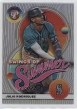 2023 Topps Pristine Swings of Summer Julio Rodríguez #SS-6 card
