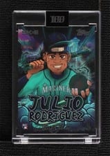 2023 Topps Project 100 Base Set Julio Rodriguez #62 card