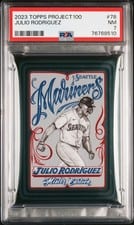 2023 Topps Project 100 Base Set Julio Rodriguez #7 card
