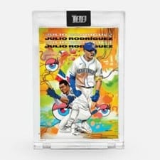 2023 Topps Project 100 Base Set Julio Rodríguez #91 card