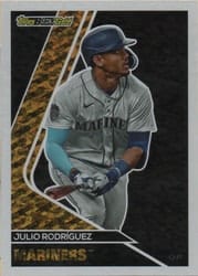 2023 Topps Update Black Gold Julio Rodríguez #BG-25 card