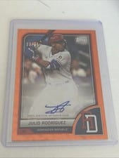 2023 Topps World Baseball Classic Autographs Julio Rodríguez #AV-JR card