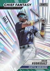 2024 Stadium Club Chief Fantasy Professionals Julio Rodríguez #CFPRO-11 card