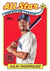 2024 Topps 1989 Topps Baseball 35th Anniversary All-Stars Julio Rodríguez #89ASB-24 card