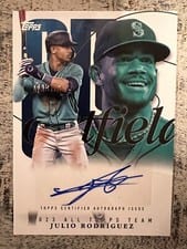 2024 Topps 2023 All Topps Team Autographs Julio Rodríguez #ATTA-JROD card