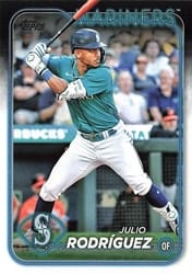 2024 Topps Base Set Julio Rodríguez #44 card
