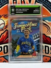 2024 Topps Chrome Summertime in the Park Julio Rodríguez #SITP-7 card