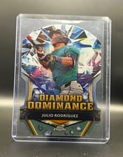 2024 Topps Chrome Update Diamond Dominance Julio Rodríguez #DD-19 card