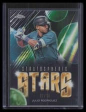 2024 Topps Chrome Update Stratospheric Stars Julio Rodríguez #SSC-1 card