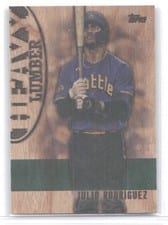 2024 Topps Heavy Lumber Julio Rodríguez #HL-2 card
