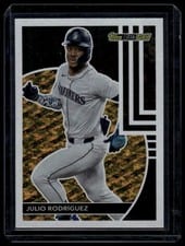 2024 Topps Update Topps Black Gold Julio Rodríguez #BG-8 card
