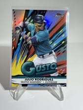 2025 Finest Gusto Julio Rodríguez #G-17 card