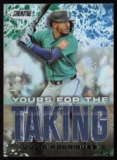 2025 Stadium Club Yours for the Taking Julio Rodríguez #YK-22 card