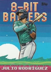 2025 Topps 8-Bit Ballers Julio Rodríguez #8B-7 card