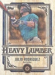 2025 Topps Heavy Lumber Julio Rodríguez #HL-2 card
