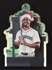 2025 Topps Holiday Die-Cut Ornaments Julio Rodríguez #PO-18 card