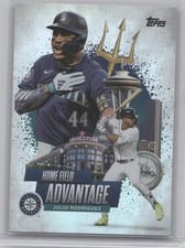 2025 Topps Home Field Advantage Julio Rodríguez #HA-3 card