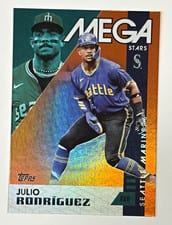 2025 Topps Mega Stars Julio Rodríguez #MEGA-12 card