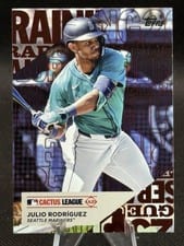 2025 Topps Training Grounds Julio Rodríguez #TG-5 card