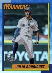 2025 Topps Update 1990 Topps Baseball Julio Rodríguez #U90-3 card
