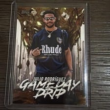 2026 Topps Gameday Drip Julio Rodríguez #GD-5 card
