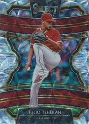 2020 Panini Select Base Set Julio Teheran #46 card