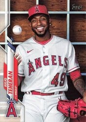 2020 Topps Update Base Set Julio Teheran #U-91 card