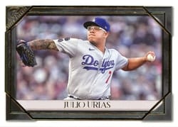 2021 Topps Gallery Base Set Julio Urias #54 card