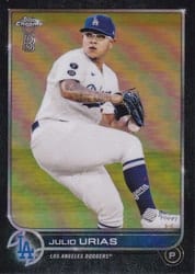 2022 Topps Chrome Ben Baller Edition Base Set Julio Urias #3 card