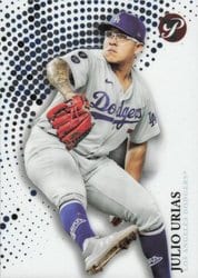 2022 Topps Pristine Base Set Julio Urias #251 card
