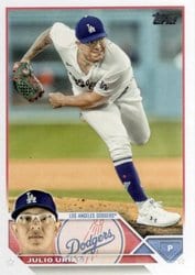 2023 Topps Base Set Julio Urías #280 card