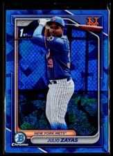2024 Bowman Chrome Sapphire Edition Prospects Julio Zayas #BCP-162 card