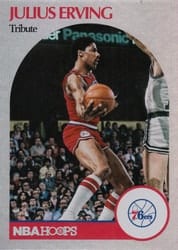 2020-21 Hoops Base Set Julius Erving #262 card