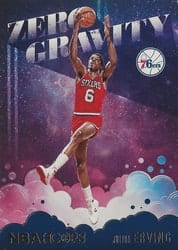 2020-21 Hoops Zero Gravity Julius Erving #2 card