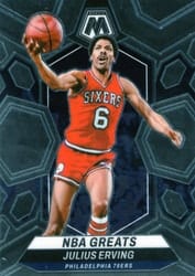 2023-24 Panini Mosaic Base Set Julius Erving #292 card