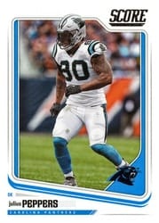 2018 Score Base Set Julius Peppers #47 card