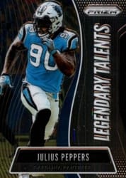 2019 Panini Prizm Legendary Talents Julius Peppers #4 card