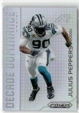 2024 Panini Prizm Deca Decade Dominance Julius Peppers #15 card