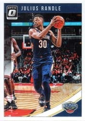 2018-19 Donruss Optic Base Set Julius Randle #37 card
