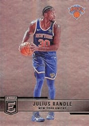 2021-22 Donruss Elite Base Set Julius Randle #104 card