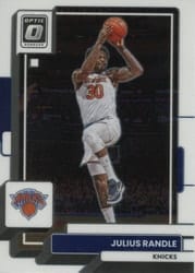 2022-23 Donruss Optic Base Set Julius Randle #23 card